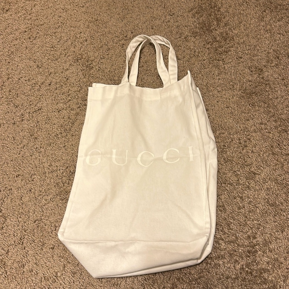 Gucci Fabric Tote Authentic